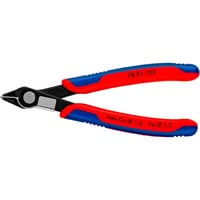 KNIPEX Electronic Super Knips 78 91 125, Pinze per elettronica rosso/Blu