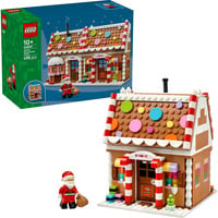LEGO Casa di pan di zenzero natalizia, Giochi di costruzione 
