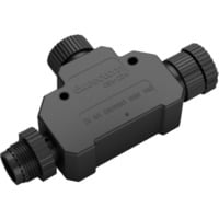 Philips Connettore a T per bassa tensione, Frizione Nero, Philips Connettore a T per bassa tensione, Modulo di connessione, Nero, Plastica, Philips, Giardino, Giardino di casa, Giardino, Cortile, IP67