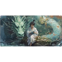 Sharkoon SKILLER SGP40 D8, Gioco mouse pad Color foglia di tè/multi colorata