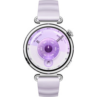 Huawei WATCH GT6, Cassa 41mm in acciaio inossidabile e cinturino viola. Compatibile con iOS e Android. Fino a 14 giorni di autonomia., Smartwatch argento, Cassa 41mm in acciaio inossidabile e cinturino viola. Compatibile con iOS e Android. Fino a 14 giorni di autonomia., 3,35 cm (1.32"), AMOLED, Touch screen, 38 g