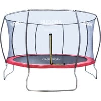 HUDORA Fantastic Trampolin 400V Rotondo trampolino, Attrezzature per il fitness Nero/Rosso, 4,5 m, 4500 mm, 4500 mm, 2620 mm