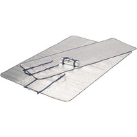 High Peak 41095 Imbottiture e coperture per materassi, Stuoia argento, Lamina, Argento, 1900 mm, 2 mm, 1200 mm, 240 g