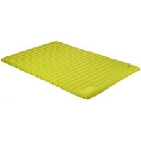 High Peak Dallas Twin Doppio materasso Giallo, Materasso ad aria Citronelle, Doppio materasso, Rettangolo, Pompa ad aria integrata