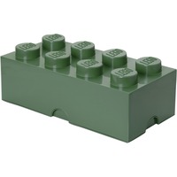 Room Copenhagen LEGO Storage Brick 8 sandgrün, Scatola di immagazzinaggio verde