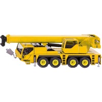 SIKU 2110 modellino in scala Modellino di gru mobile Preassemblato 1:55, Veicolo modello giallo, Modellino di gru mobile, Preassemblato, 1:55, Metallo, Plastica, 3 anno/i, Giallo