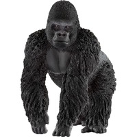 Schleich WILD LIFE Gorilla, maschio, Gioco figura maschio, 3 anno/i, Jungle, Wild animals / adventure toys, Multicolore, Plastica