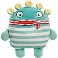 Schmidt Spiele Zorgenvriendje, Schnulli, 24 cm, Peluche animali verde chiaro/crema, Schnulli, 24 cm, Mostro
