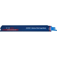 Bosch 2 608 900 376 lama per sega a gattuccio, sega a traforo e sega universale Lama per sega circolare 10 pz Lama per sega circolare, Acciaio inox, Acciaio, Blu, 17,5 cm, 2,5 mm, 8 mm