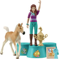 Schleich Set Tascabile! Premiazione dopo il torneo, Gioco figura 