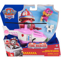 Spin Master PAW Patrol Fire Rescue: Elicottero Antincendio di Skye con Personaggio, Gattino ed Elicottero Giocattolo, Giocattoli per Bambini e Bambine, 3+ Anni,  veicolo da gioco PAW Patrol Fire Rescue: Elicottero Antincendio di Skye con Personaggio, Gattino ed Elicottero Giocattolo, Giocattoli per Bambini e Bambine, 3+ Anni, Elicottero, 3 anno/i, Plastica, Rosa, Bianco
