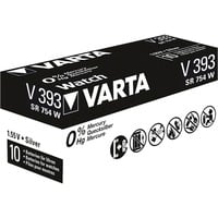 VARTA SR48 W/V393 1BL Batteria monouso Ossido d'argento (S) Batteria monouso, SR48, Ossido d'argento (S), 1,55 V, 1 pz, 65 mAh