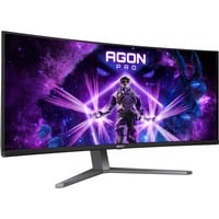 AOC AGON PRO AG346UCD Monitor PC 86,4 cm (34") 3440 x 1440 Pixel Wide Quad HD QD-OLED Nero, Grigio, Monitor di gioco grigio scuro/Nero, 86,4 cm (34"), 3440 x 1440 Pixel, Wide Quad HD, QD-OLED, 0,03 ms, Nero, Grigio