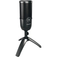 CHERRY UM 3.0 Nero Microfono da tavolo Nero, Microfono da tavolo, 24 bit, 96 kHz, 120 dB, Cardiode, Cablato