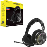 Corsair VIRTUOSO MAX WIRELESS, Cuffia da gioco carbonico