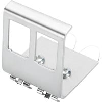 Digitus Adattatore su guida DIN per 2 moduli Keystone accaio