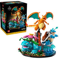 LEGO Pokémon Venusaur, Charizard e Blastoise, Giochi di costruzione 