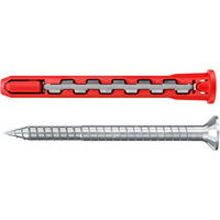 fischer Tassello a gambo lungo HybridPower 10x90 T rosso/grigio