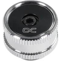 Alphacool Valvola di pressione ES G1/4" maschio, Connessione cromo/Nero
