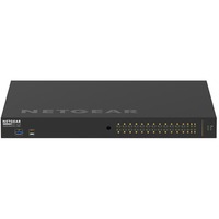 Netgear GSM4230PX Gestito L2/L3 Gigabit Ethernet (10/100/1000) Supporto Power over Ethernet (PoE) 1U Nero, Interruttore Gestito, L2/L3, Gigabit Ethernet (10/100/1000), Supporto Power over Ethernet (PoE), Montaggio rack, 1U