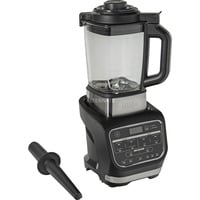 Ninja Foodi Frullatore a immersione e cuocitore di zuppe HB150EU, Mixer stand Nero/in acciaio inox