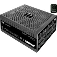 Thermaltake PS-TPD-1550FNFATE-1 alimentatore per computer 1550 W 24-pin ATX ATX Nero, Alimentatore PC Nero, 1550 W, 100 - 240 V, 1860 W, 47 - 63 Hz, 18 A, Attivo