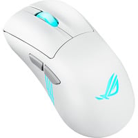 ASUS ROG Keris II Origin WHT mouse Gaming Mano destra RF Wireless + Bluetooth + USB Type-A Ottico 42000 DPI, Mouse da gioco bianco, Mano destra, Ottico, RF Wireless + Bluetooth + USB Type-A, 42000 DPI, Bianco