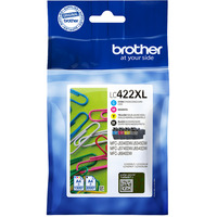 Brother Cartuccia d'inchiostro Valuepack LC-422XLVAL 