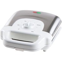 Domo Waffle Gustoso XL, Cialde bianco/in acciaio inox