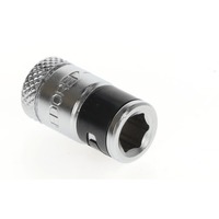 GEDORE Adattatore bit 1/4" quadrato > 1/4" esagonale cromo