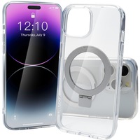 Nevox StyleShell SHOCKFlex con funzione supporto, Custodia per telefono trasparente