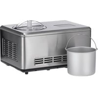 Severin Macchina per gelato 2-in-1 con funzione yogurt, Gelatiera acciaio inox satinato