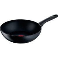 Tefal Padella wok Black Stone, Ø 28cm Nero