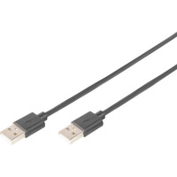 Digitus Cavo di collegamento USB 2.0 USB-A (spina) > USB-A (spina) Nero