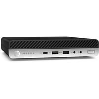 HP ProDesk 600 G5 MP Ricondizionato, Mini-PC Nero/Argento