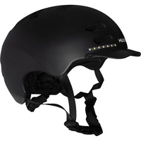 HUDORA Casco da skater LED Nero