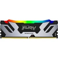 Kingston FURY FURY 16GB 7600MT/s DDR5 CL38 DIMM Renegade RGB XMP, Memoria Nero, 16 GB, 1 x 16 GB, DDR5, 288-pin DIMM