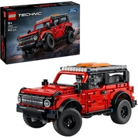 LEGO Technic 42213 SUV Ford Bronco, Macchina Giocattolo con Porte Apribili, Motore V6, Sospensioni e Sterzo, Idea Regalo 9+, Giochi di costruzione Macchina Giocattolo con Porte Apribili, Motore V6, Sospensioni e Sterzo, Idea Regalo 9+, Set da costruzione, 9 anno/i, Plastica, 943 pz, 1,26 kg