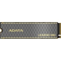 ADATA LEGEND 860 SLEG-860-500GCS drives allo stato solido 500 GB M.2 PCI Express 4.0 NVMe 3D NAND, Disco a stato solido 500 GB, M.2, 5000 MB/s