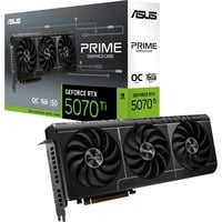 ASUS Prime -RTX5070TI-O16G NVIDIA GeForce RTX 5070 Ti 16 GB GDDR7, Scheda grafica GeForce RTX 5070 Ti, 16 GB, GDDR7, 256 bit, 7680 x 4320 Pixel, PCI Express 5.0