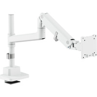 Digitus Supporto singolo per monitor, 57", 27 kg, Base per monitor bianco