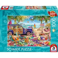 Schmidt Spiele Pausa soleggiata sulla spiaggia, Puzzle 