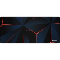 Sharkoon SKILLER SGP30 Tappetino per mouse per gioco da computer Nero, Blu, Arancione, Gioco mouse pad blu scuro/Rosso, Nero, Blu, Arancione, Fantasia, Gomma, Tessile, Barra appoggiaferro antiscivolo, Tappetino per mouse per gioco da computer