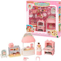 EPOCH Sylvanian Families - Set pasticceria del villaggio per casa starter, Giochi di costruzione 