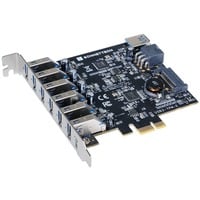 Sonnet Allegro Type A USB 3.2 5Gbps 7-port PCIe Card, Controller USB 