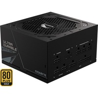GIGABYTE UD1000GM PG5 V2 Alimentatore – PCIe Gen 5.1, 80 PLUS Gold, Design completamente modulare, Ventola da 120 mm, Compatibile con ATX 3.1, Spina EU, Alimentatore PC Nero, 80 PLUS Gold, Design completamente modulare, Ventola da 120 mm, Compatibile con ATX 3.1, Spina EU, 1000 W, 100 - 240 V, 50/60 Hz, 15 - 6.5 A, Attivo, 125 W