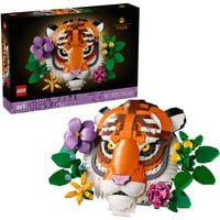 LEGO ART 31217 Collezione Animali - Tigre, Animale 3D da Costruire con Decorazioni di Fiori e Piante per Adulti, Regalo Creativo, Giochi di costruzione Animale 3D da Costruire con Decorazioni di Fiori e Piante per Adulti, Regalo Creativo, Set da costruzione, 18 anno/i, Plastica, 744 pz, 951 g