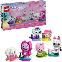 LEGO Gli amici gatti di Gabby di Gabby's Dollhouse fatti con mattoncini LEGO, Giochi di costruzione 