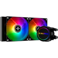 Xilence LiQuRizer LQ240RGB Processore Raffreddatore di liquidi tutto in uno 1 pz, Raffreddamento ad acqua Nero, Raffreddatore di liquidi tutto in uno, 70 pdc/min