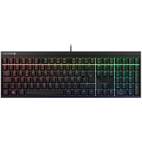 CHERRY MX 2.0S RGB tastiera Gaming USB QWERTZ Tedesco Nero, Tastiera da gioco Nero, Cablato, USB, Interruttore a chiave meccanica, QWERTZ, LED RGB, Nero